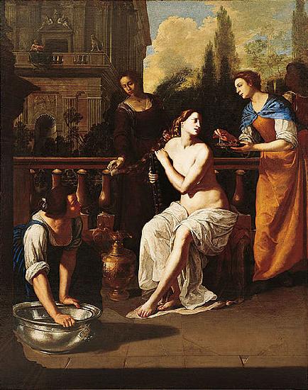 Artemisia gentileschi Bathsheba oil painting image